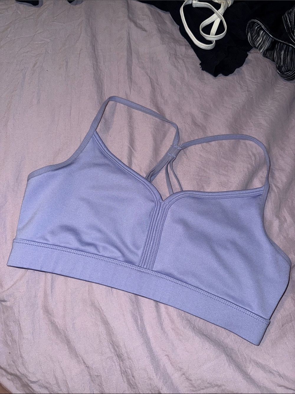 Target Lavender Strappy Sports Bralette